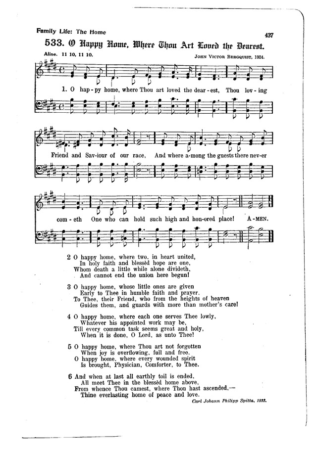 The Hymnal and Order of Service page 437