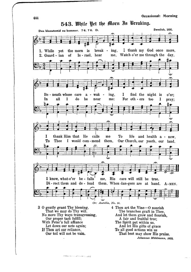 The Hymnal and Order of Service page 444