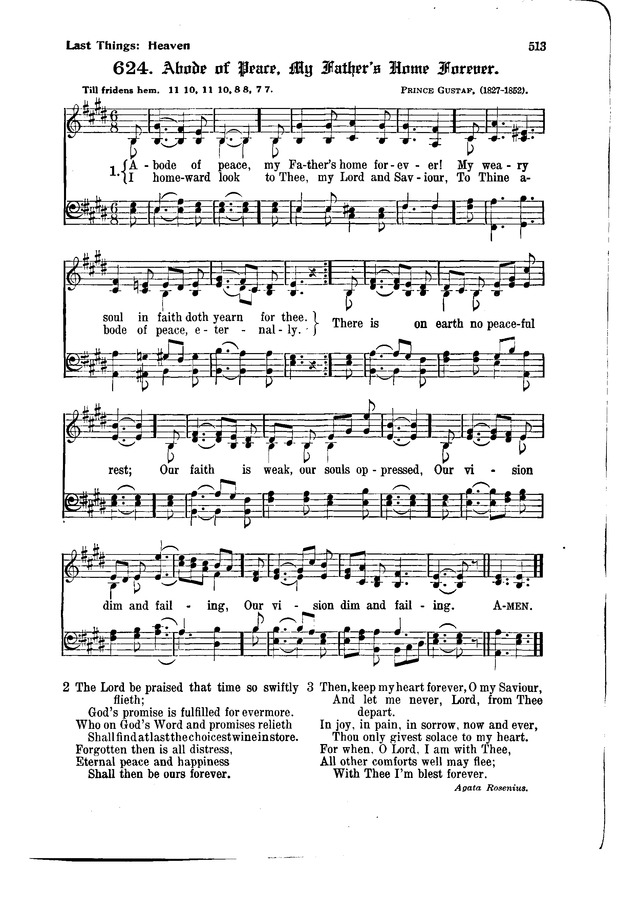 The Hymnal and Order of Service page 513