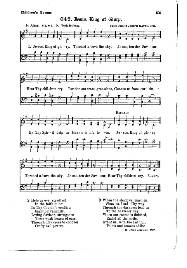 The Hymnal and Order of Service page 529
