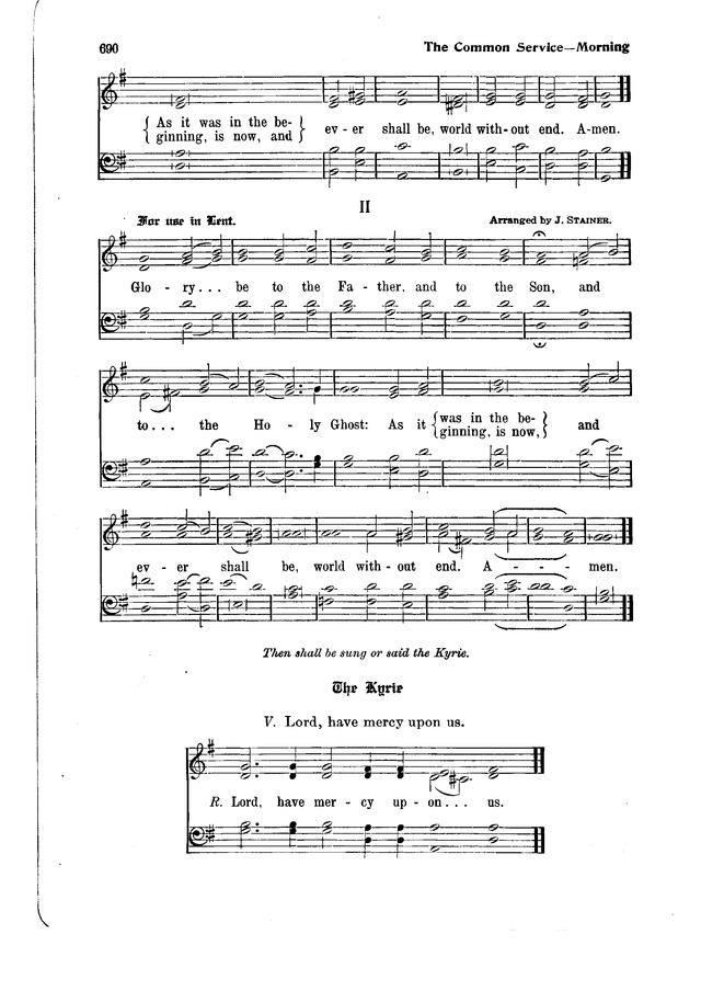 The Hymnal and Order of Service page 690