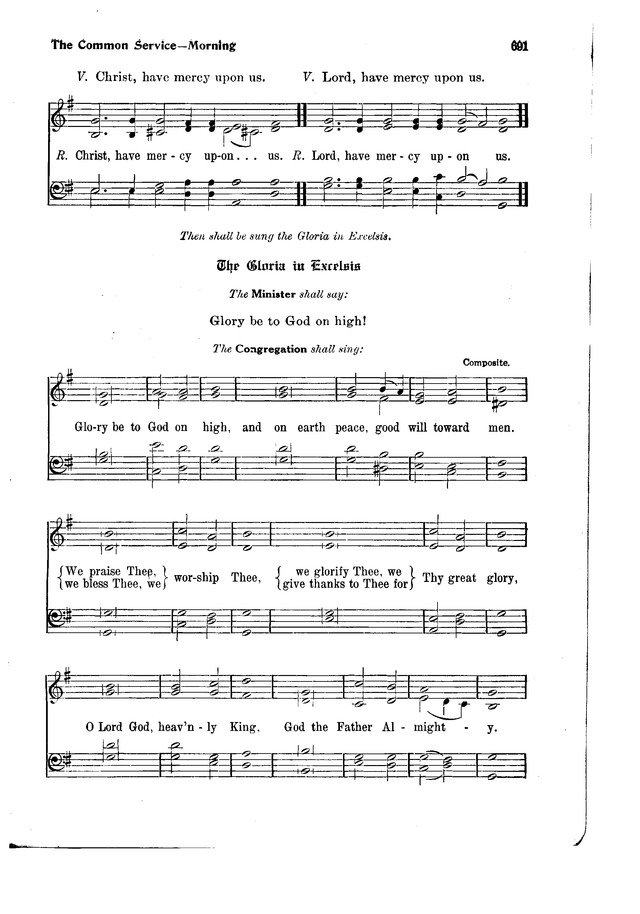 The Hymnal and Order of Service page 691