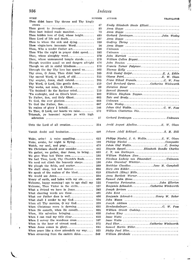 The Hymnal and Order of Service page 938