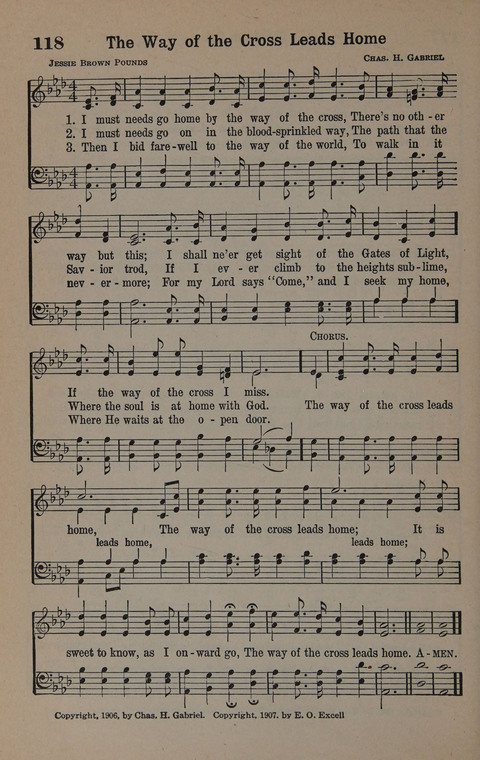 Hymns of Praise Numbers One and Two Combined: for the church and Sunday school page 118