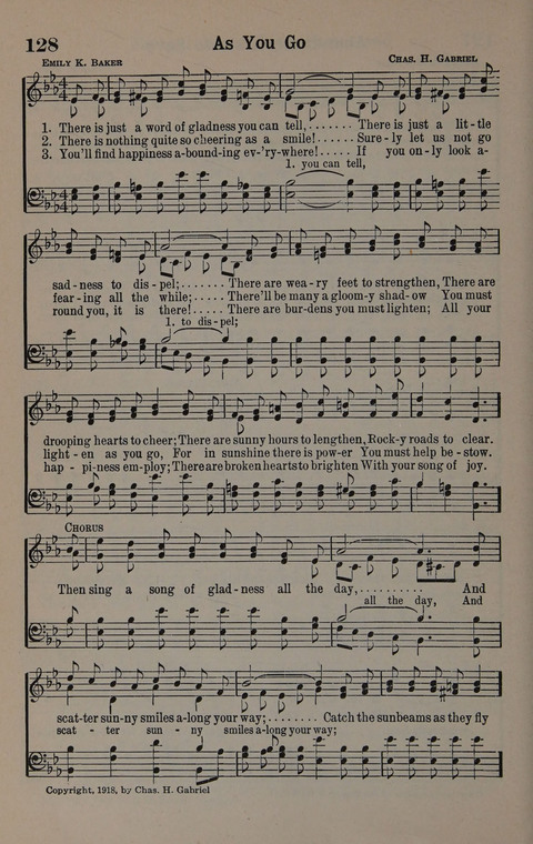 Hymns of Praise Numbers One and Two Combined: for the church and Sunday school page 128