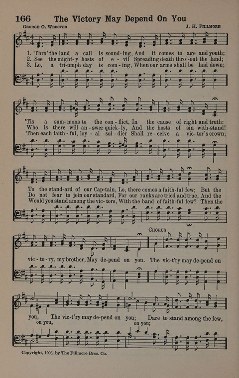 Hymns of Praise Numbers One and Two Combined: for the church and Sunday school page 166
