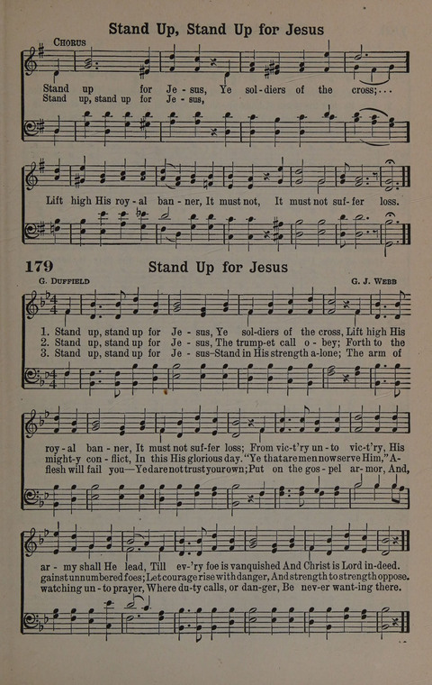 Hymns of Praise Numbers One and Two Combined: for the church and Sunday school page 179