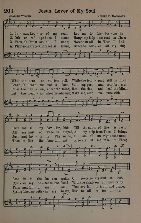 Hymns of Praise Numbers One and Two Combined: for the church and Sunday school page 203