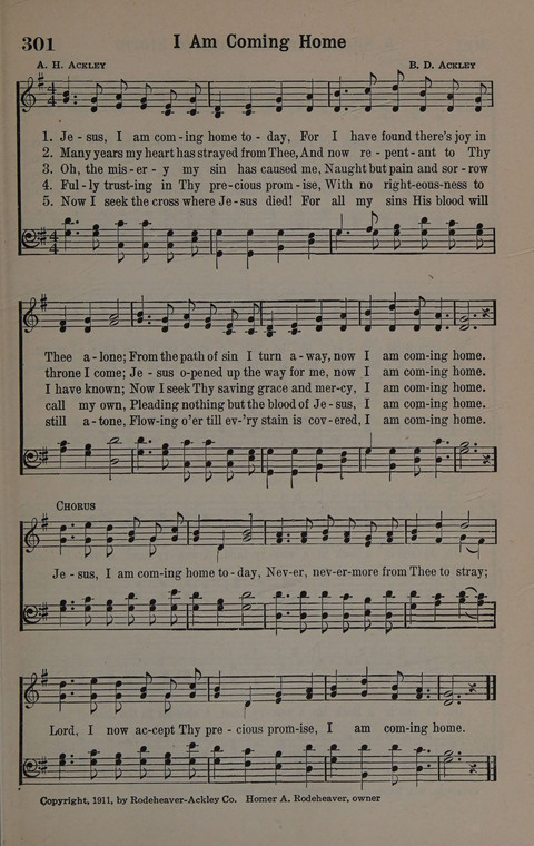 Hymns of Praise Numbers One and Two Combined: for the church and Sunday school page 283