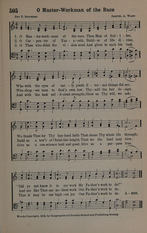 Hymns of Praise Numbers One and Two Combined: for the church and Sunday school page 287
