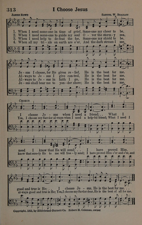 Hymns of Praise Numbers One and Two Combined: for the church and Sunday school page 295