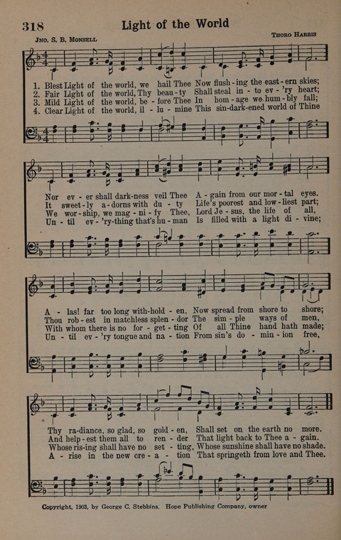 Hymns of Praise Numbers One and Two Combined: for the church and Sunday school page 300