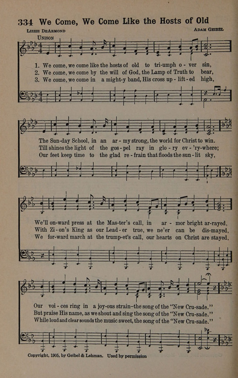 Hymns of Praise Numbers One and Two Combined: for the church and Sunday school page 316