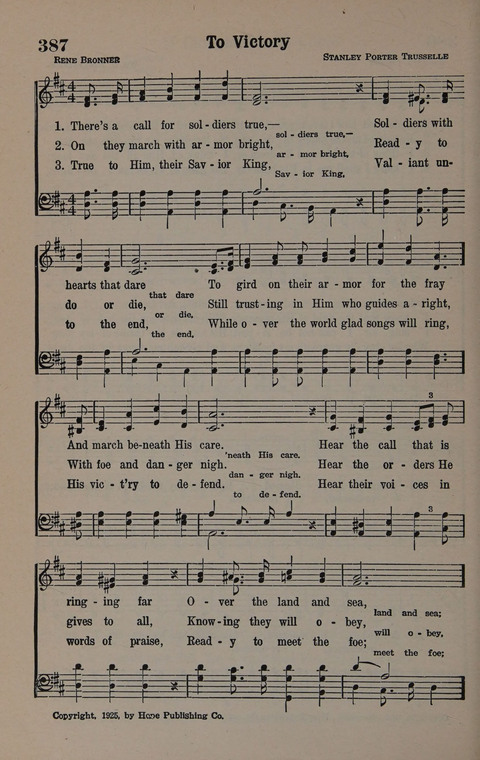 Hymns of Praise Numbers One and Two Combined: for the church and Sunday school page 370