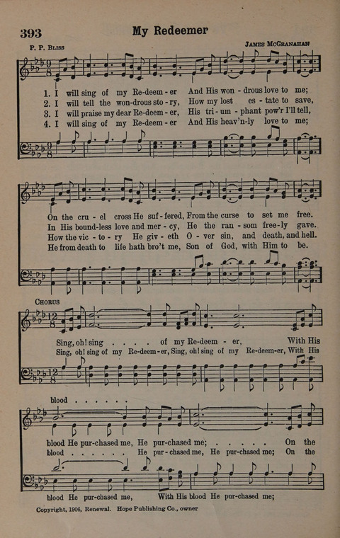 Hymns of Praise Numbers One and Two Combined: for the church and Sunday school page 376