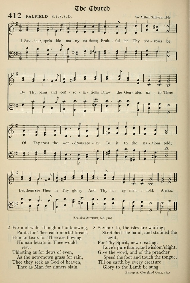 The Hymnal: published in 1895 and revised in 1911 by authority of the General Assembly of the Presbyterian Church in the United States of America page 336