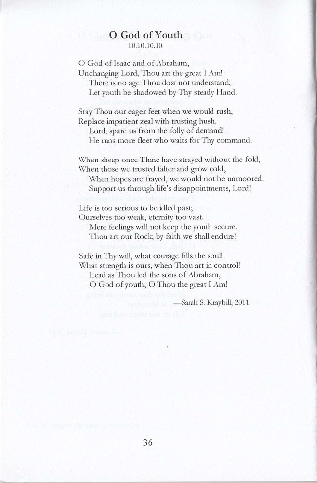 Hymns of Paradise: Hymn poems 2012 page 34