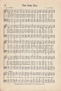 Bible School Hymns and Sacred Songs for Sunday Schools and Other Religious  Services 33c. Lord, we come before thee now