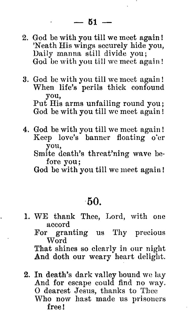 Hymnal and Prayer Book: compiled by the Lutheran Church Board for Army and  Navy of the Ev. Lutheran Synod of Missouri, Ohio, and other states, and of the joint Ev. Lutheran Synod of...(3rd. ed.) page 45