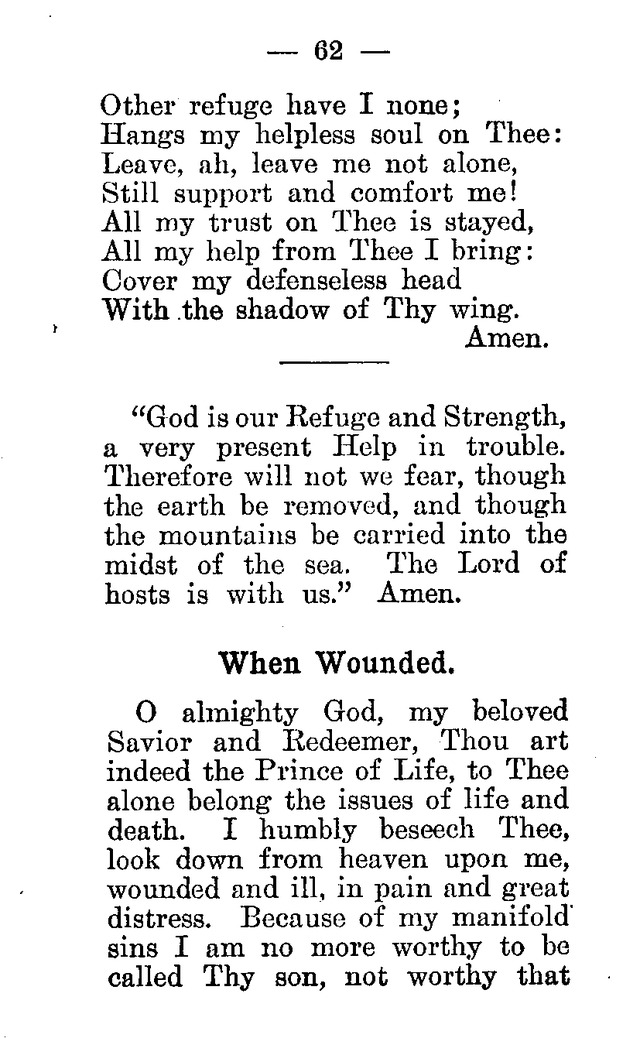 Hymnal and Prayer Book: compiled by the Lutheran Church Board for Army and  Navy of the Ev. Lutheran Synod of Missouri, Ohio, and other states, and of the joint Ev. Lutheran Synod of...(3rd. ed.) page 56
