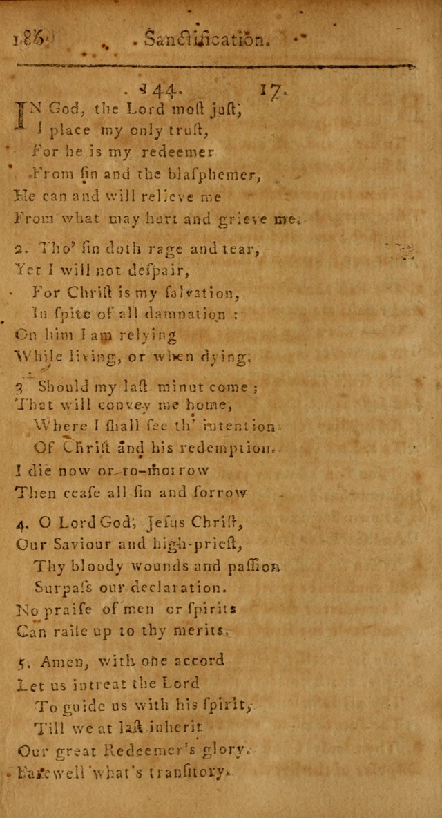 A Hymn and Prayer-Book: for the use of such Lutheran churches as Use the English language page 186