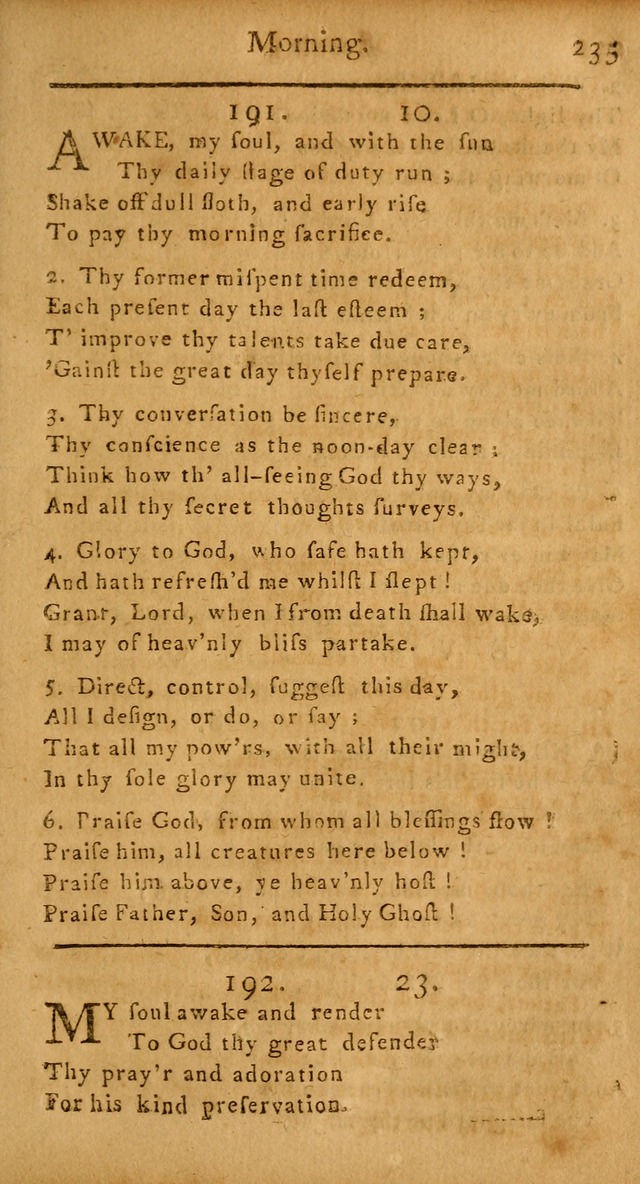 A Hymn and Prayer-Book: for the use of such Lutheran churches as Use the English language page 235