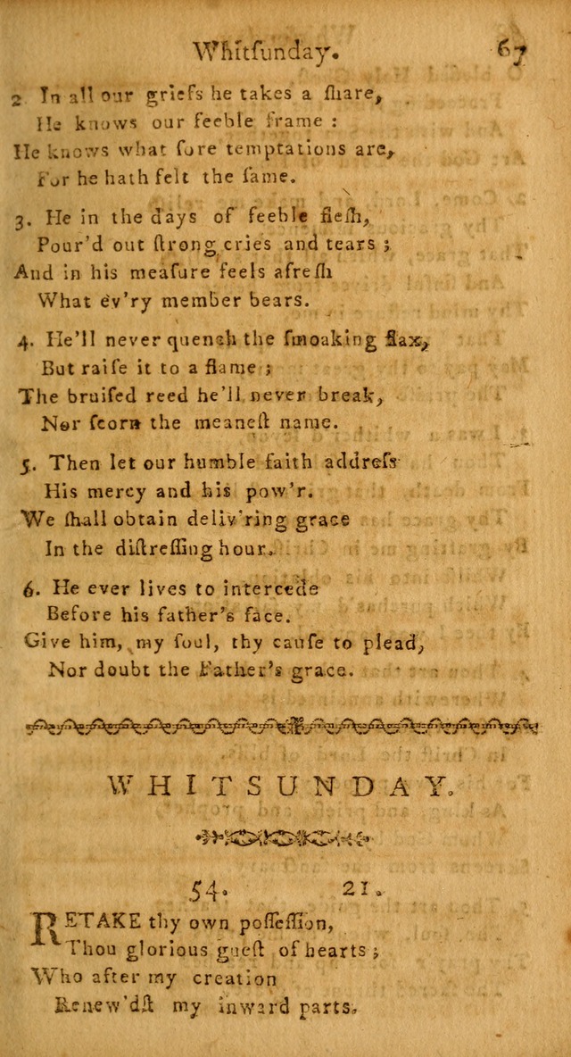 A Hymn and Prayer-Book: for the use of such Lutheran churches as Use the English language page 67