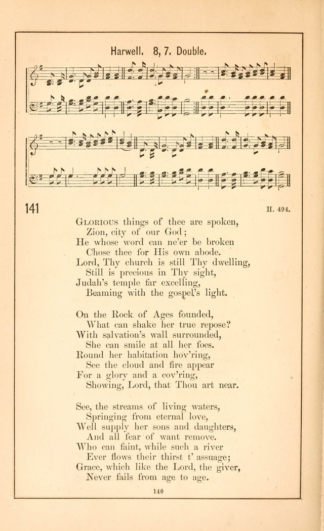 Hymnal of the Presbyterian Church page 138