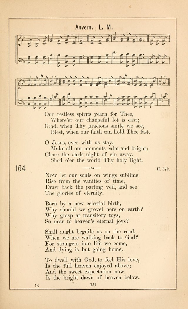 Hymnal of the Presbyterian Church page 155