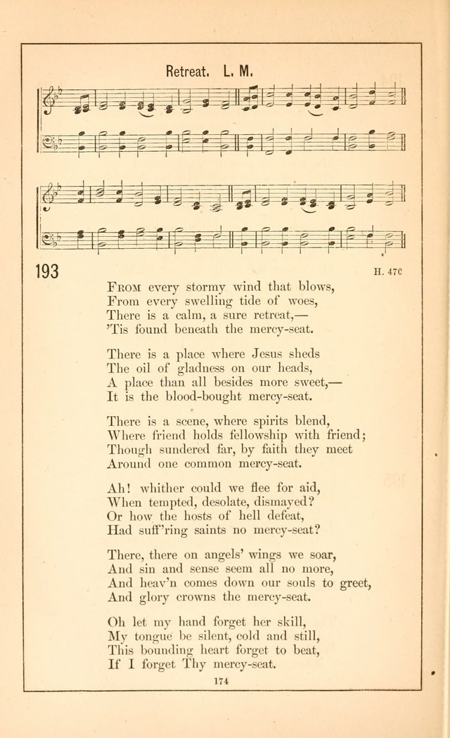 Hymnal of the Presbyterian Church page 172