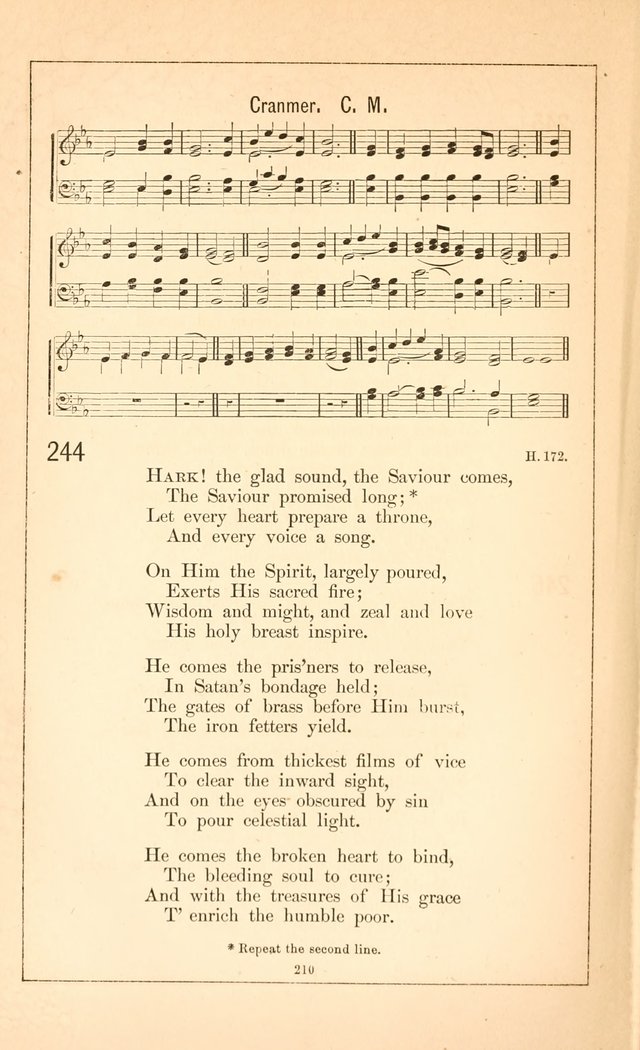 Hymnal of the Presbyterian Church page 208