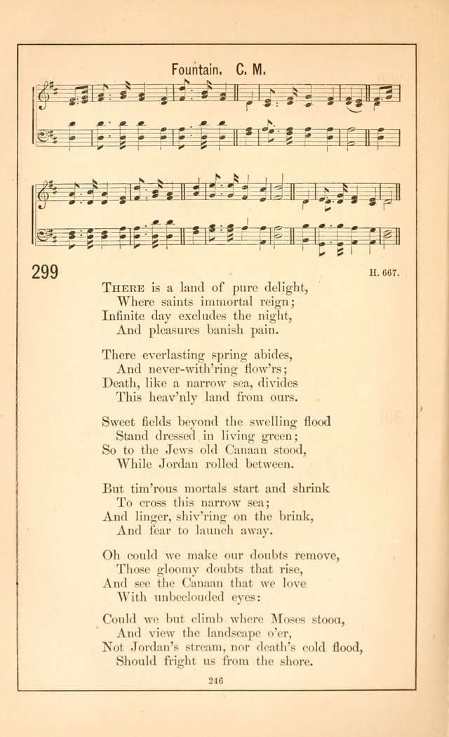Hymnal of the Presbyterian Church page 244