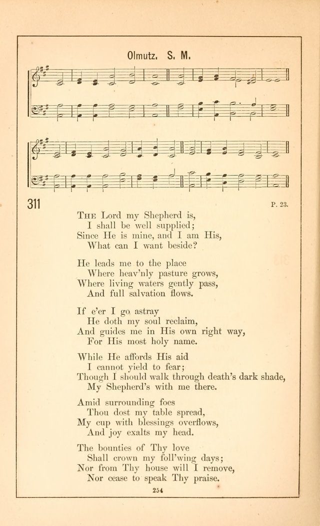 Hymnal of the Presbyterian Church page 252