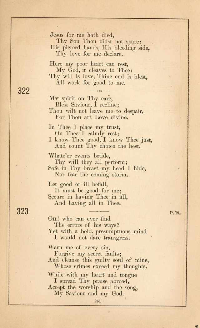 Hymnal of the Presbyterian Church page 259