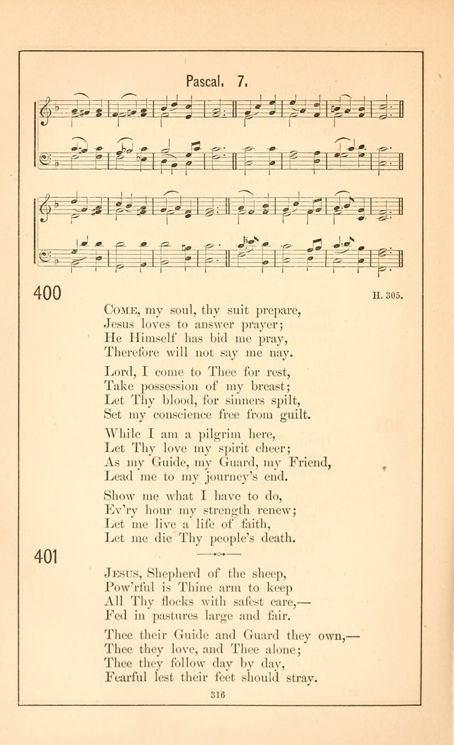 Hymnal of the Presbyterian Church page 314
