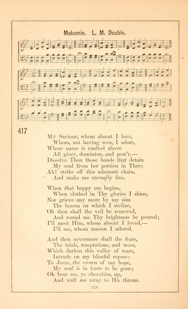 Hymnal of the Presbyterian Church page 326