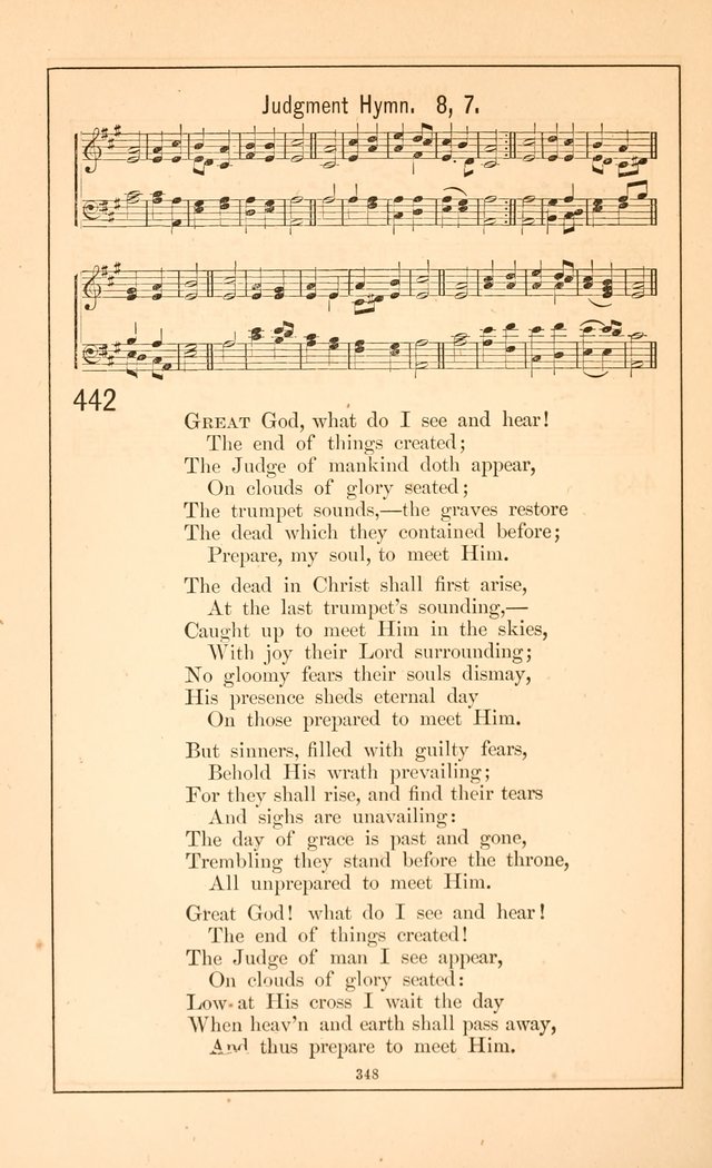 Hymnal of the Presbyterian Church page 346