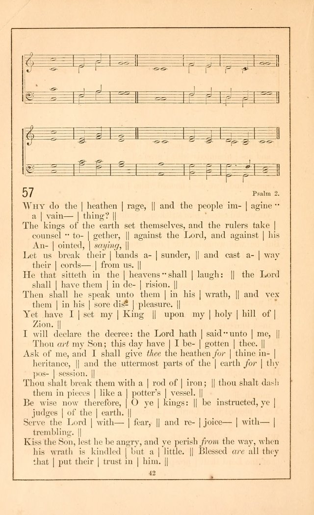 Hymnal of the Presbyterian Church page 40