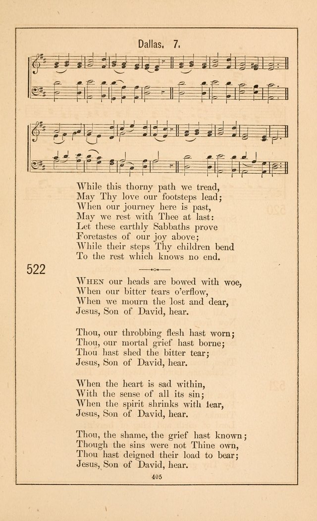 Hymnal of the Presbyterian Church page 403