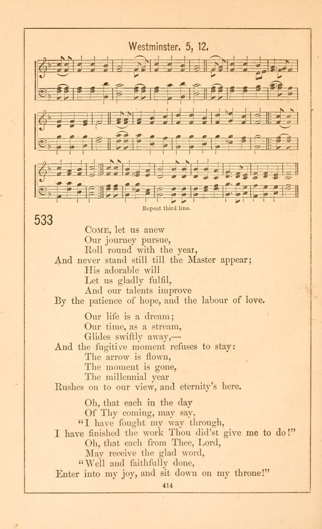 Hymnal of the Presbyterian Church page 412