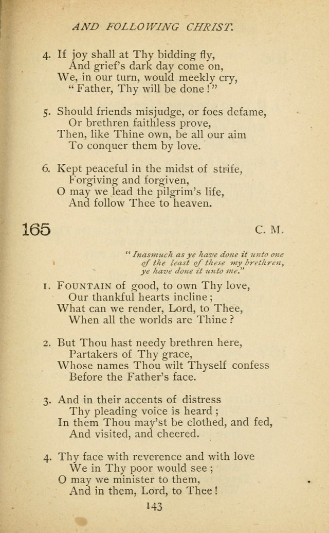 Hymnal of the Presbyterian Church in Canada page 143
