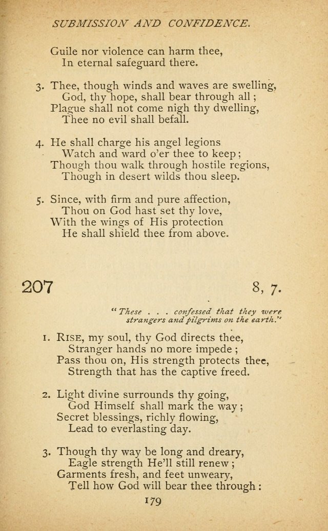 Hymnal of the Presbyterian Church in Canada page 179