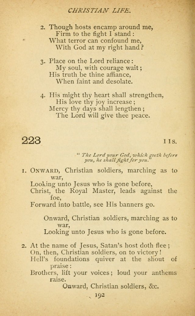Hymnal of the Presbyterian Church in Canada page 192