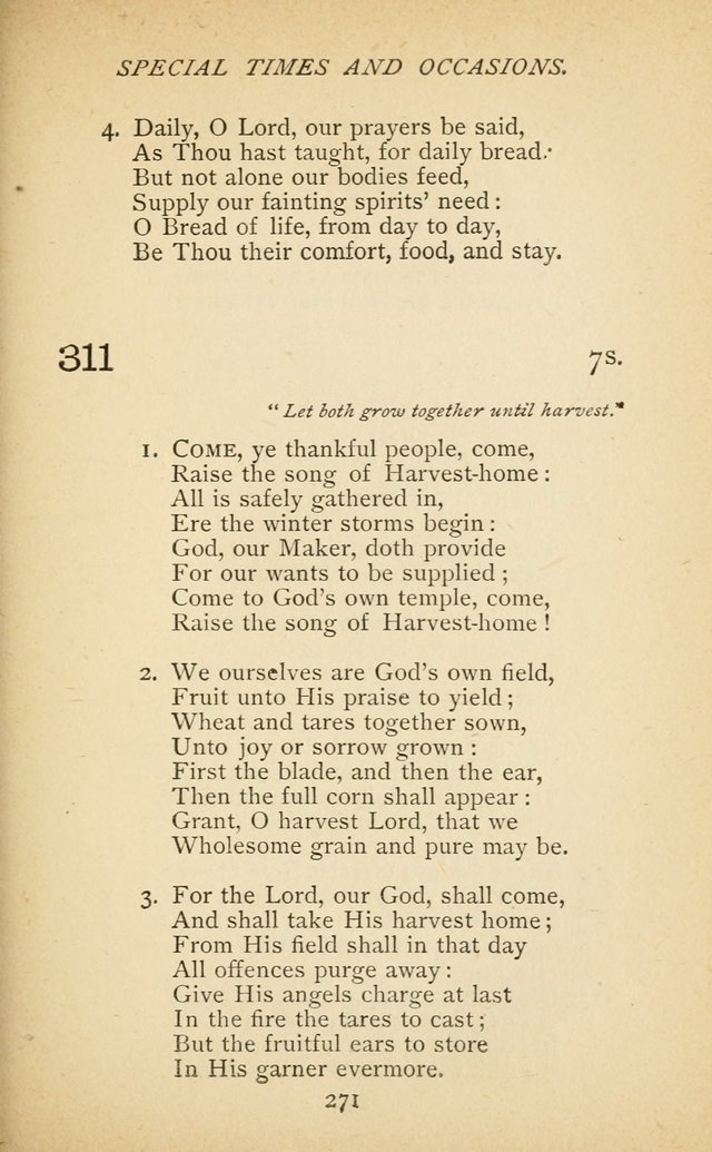 Hymnal of the Presbyterian Church in Canada page 271