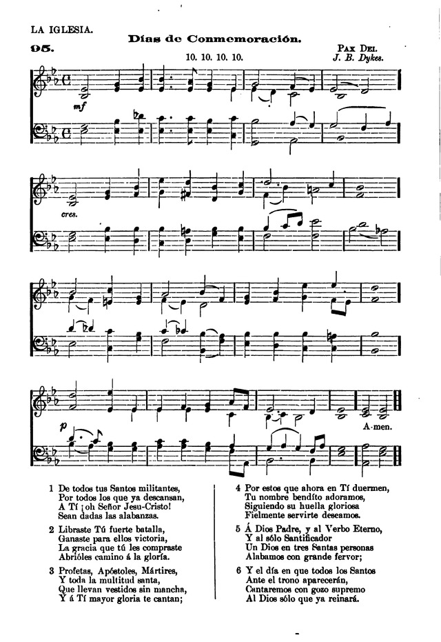 Himnario provisional con los cánticos: Según el uso de la Iglesia Episcopal Americana, para Congregaciones Españoles page 80