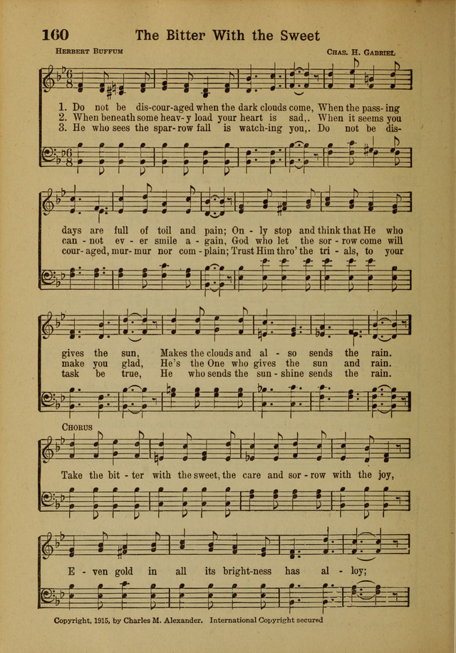 Hymns of Praise: for the Church and Sunday School page 160