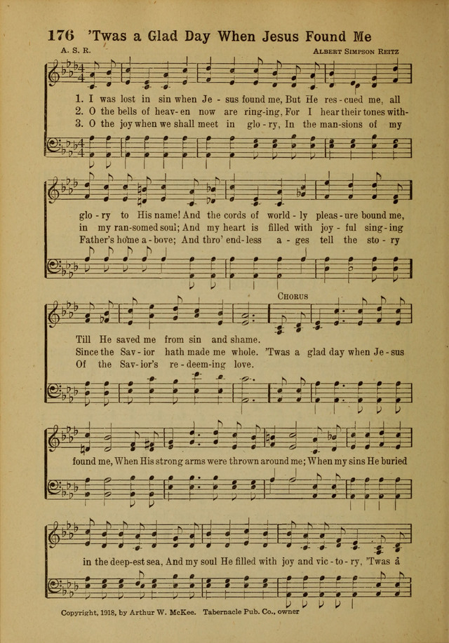 Hymns of Praise: for the Church and Sunday School page 176