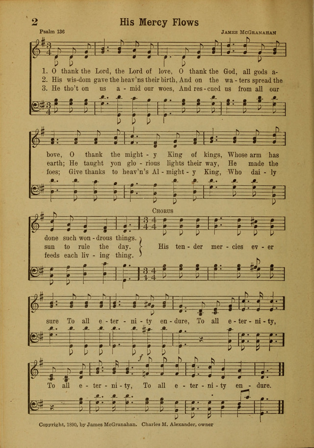Hymns of Praise: for the Church and Sunday School page 2