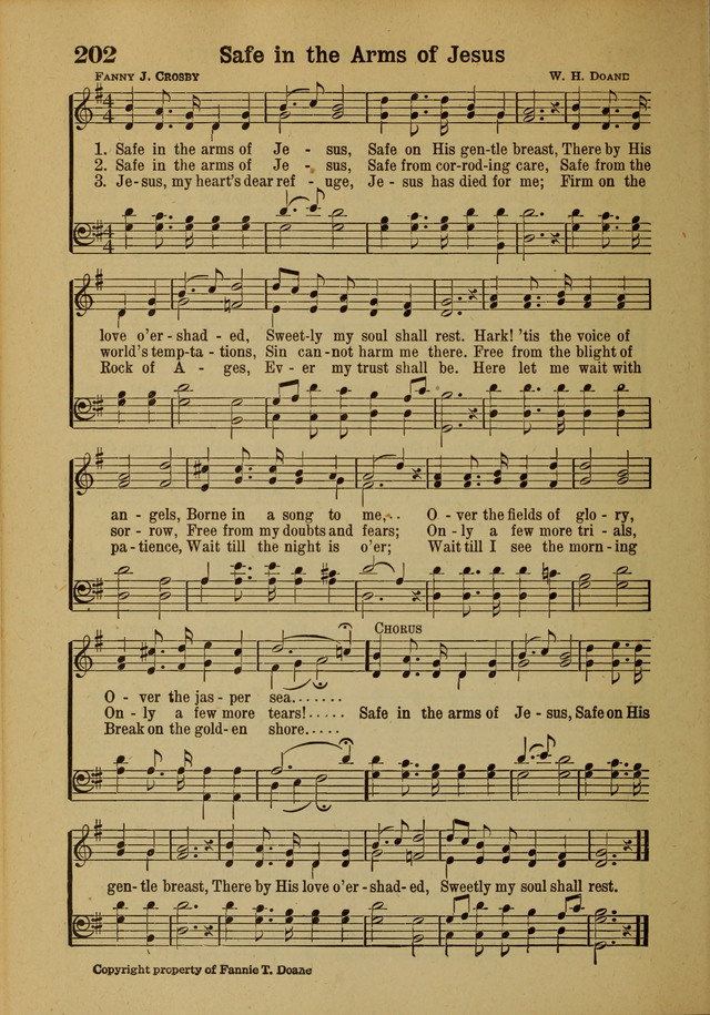 Hymns of Praise: for the Church and Sunday School page 202