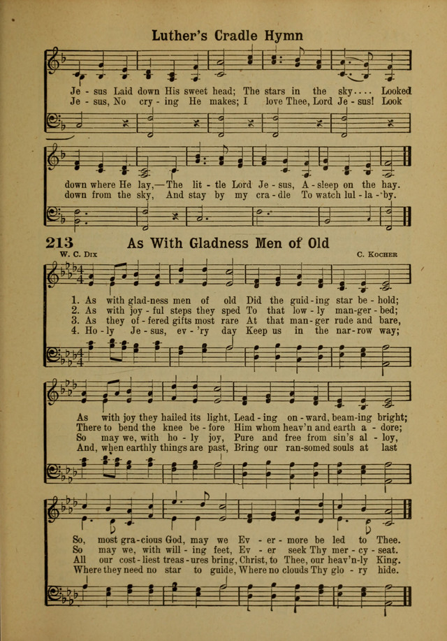 Hymns of Praise: for the Church and Sunday School page 211